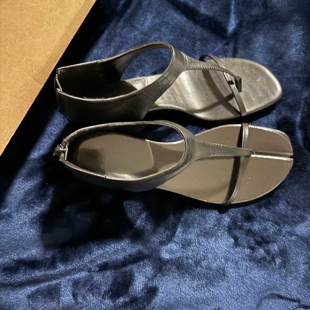 Zara Elegant Black Women's Sandals, new. - Picture 2 of 10